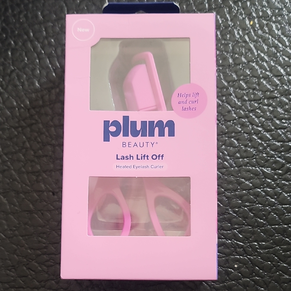Plum Beauty Pink Heated Eyelash Curler - Lash Lift Off